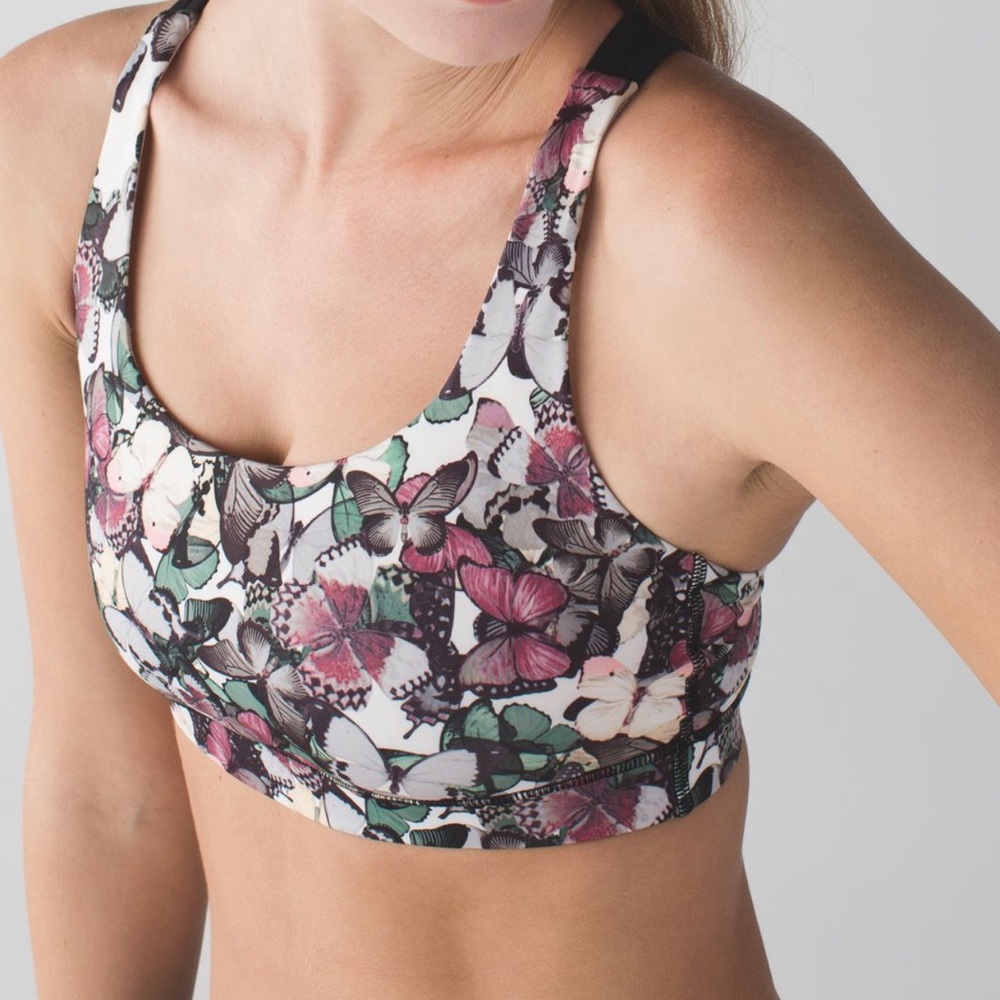 Lululemon Energy Sports Bra - So Fly Butterfly